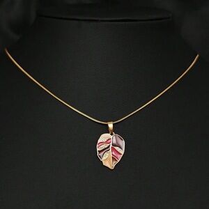 Boho Leaf Necklace N1693